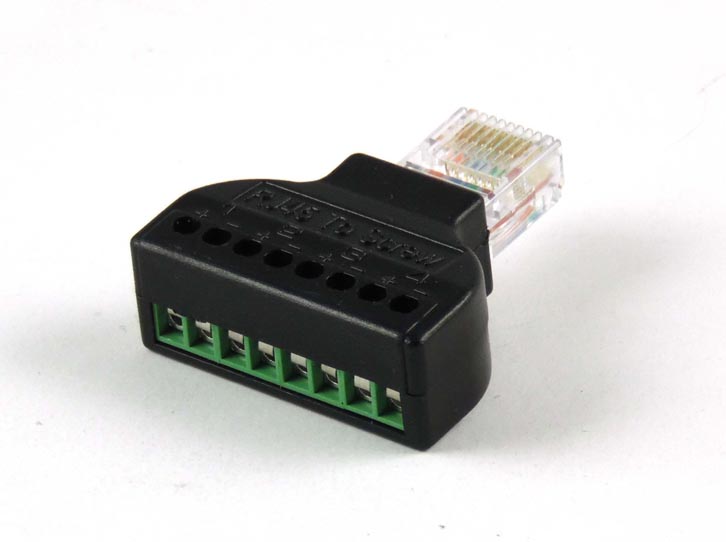 RJ45 To Terminal Block